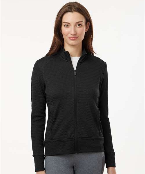 Adidas Women's Ultimate365 Textured Full-Zip Jacket