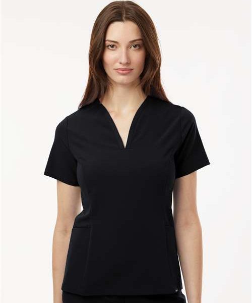 Women’s Calix Fit & Flare Scrub V‑Neck Top