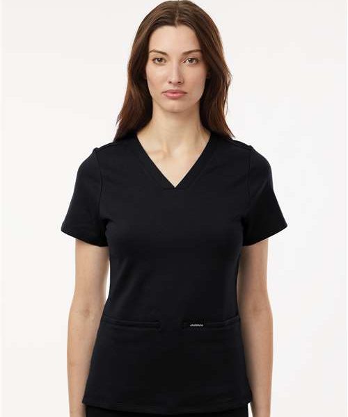 Women’s Cesi Ultrasoft Scrub V‑Neck Top