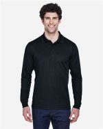 Men’s Pinnacle Performance Long Sleeve Piqué Polo