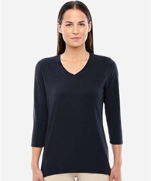 Women's Perfect Fit™ Bracelet-Length V-Neck Top