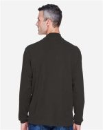 Unisex Sueded Jersey Mock Neck T‑Shirt - Image 2