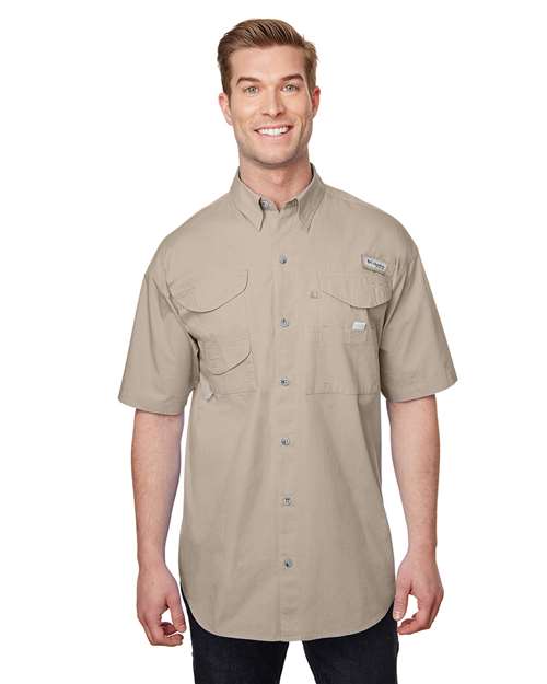 124084_omf_fm.jpg Columbia Men’s Bonehead™ Short Sleeve Shirt - Image 1