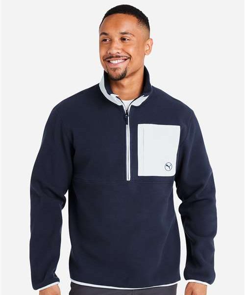 Men’s Fleece Quarter‑Zip Pullover