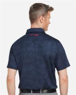 Men’s Volition Camo Cover Polo - Image 2