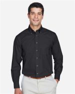 Men’s Crown Collection® Broadcloth Woven Dress Shirt