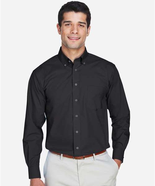 Men’s Crown Collection® Broadcloth Woven Dress Shirt