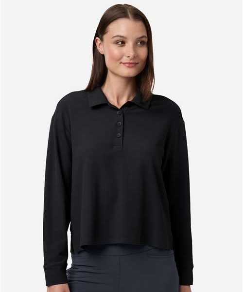 Adidas Women's Beyond Long Sleeve Loose Polo