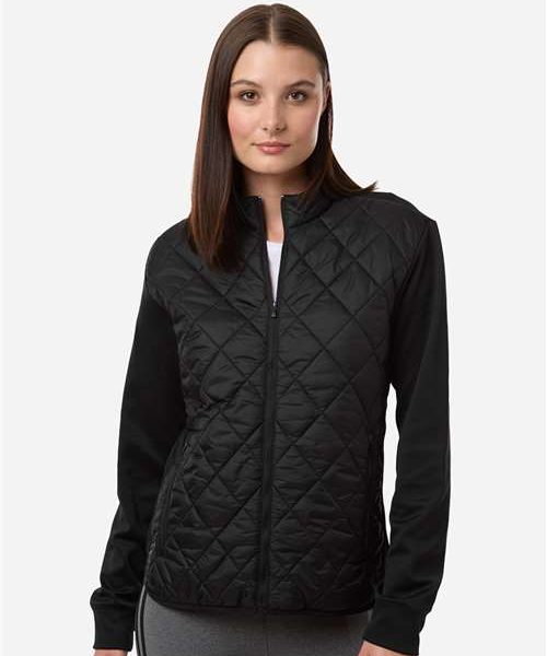 Adidas Women's Ultimate Quilted Full-Zip Jacket