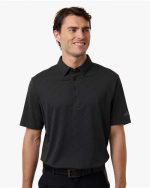 Adidas Men's Ultimate365 Mesh Glimmer Print Polo
