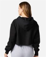 Champion Women’s Reverse Weave® Hooded Cropped Sweatshirt - Image 2