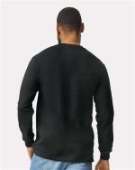 Gildan Unisex Ultra Cotton® Long Sleeve Pocket T-Shirt - Image 2