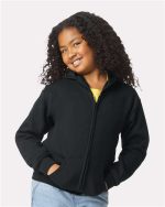 Gildan Youth Heavy Blend™ Full-Zip Hooded Sweatshirt