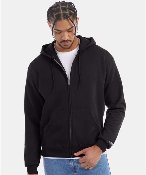 Champion Unisex Powerblend® Full-Zip Hooded Sweatshirt