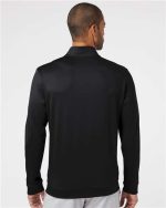 Adidas Men's Textured Quarter-Zip Pullover - Image 2