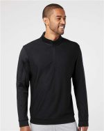 Adidas Men's Textured Quarter-Zip Pullover
