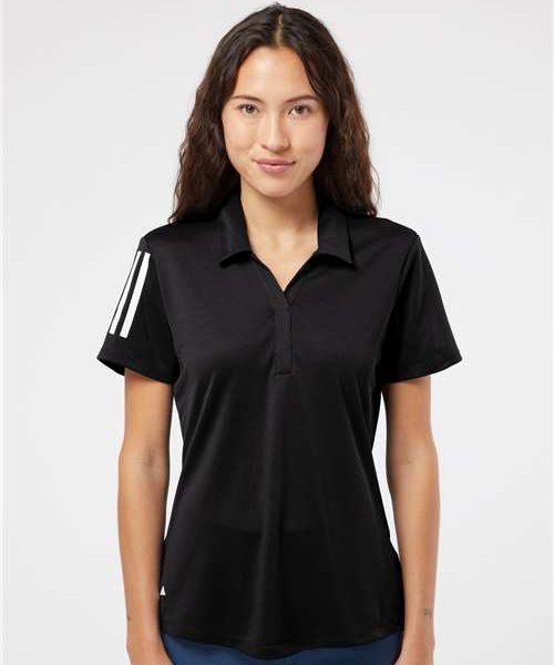 Adidas Men's Floating 3-Stripes Polo