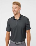 Adidas Men's Striped Sleeve Polo