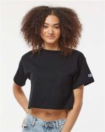 Champion Women’s Heritage Jersey Crop T-Shirt