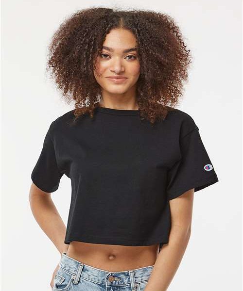 Champion Women’s Heritage Jersey Crop T-Shirt