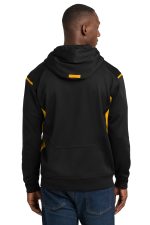 Sport-Tek Tech Fleece Colorblock Hooded Sweatshirt - Image 2