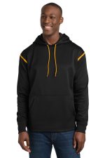 Sport-Tek Tech Fleece Colorblock Hooded Sweatshirt