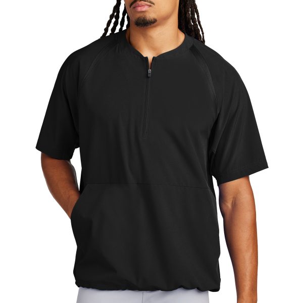 Sport-Tek Repeat 1/2-Zip Short Sleeve Jacket JST489