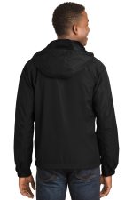 Sport-Tek Hooded Raglan Jacket - Image 2