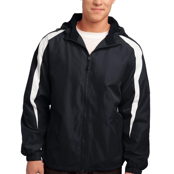 Sport-Tek Fleece-Lined Colorblock Jacket