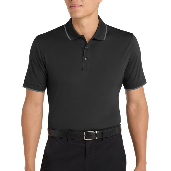 Port Authority Dry Zone UV Micro-Mesh Tipped Polo