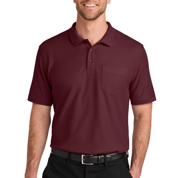 Port Authority Wearever Signature Pique Pocket Polo K200P
