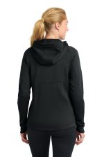 Sport-Tek Women's Tech Fleece Full-Zip Hooded Jacket - Image 2