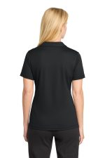 Sport-Tek Women's Dri-Mesh V-Neck Polo - Image 2