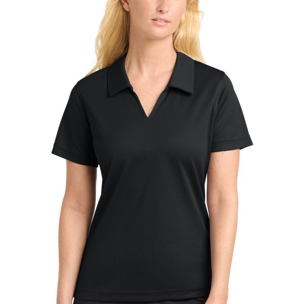 Sport-Tek Women's Dri-Mesh V-Neck Polo