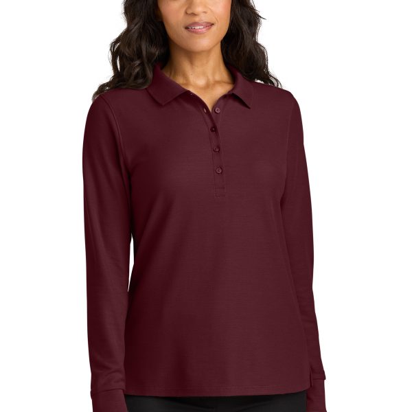 Port Authority Women's Wearever Signature Pique Long Sleeve Polo LK200LS