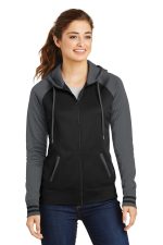 Sport-Tek Women's Sport-Wick Varsity Fleece Full-Zip Hooded Jacket