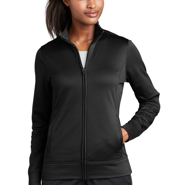 Sport-Tek Women's Sport-Wick Fleece Full-Zip Jacket