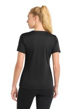 Sport-Tek Women's PosiCharge RacerMesh V-Neck Tee - Image 2