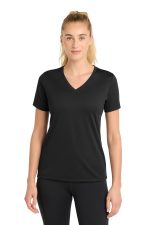 Sport-Tek Women's PosiCharge RacerMesh V-Neck Tee