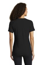 Sport-Tek Women's PosiCharge Tri-Blend Wicking Scoop Neck Raglan Tee - Image 2