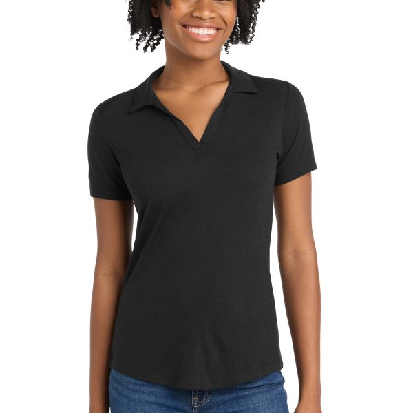 Sport-Tek Women's PosiCharge Tri-Blend Wicking Polo