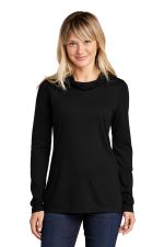 Sport-Tek Women's PosiCharge Tri-Blend Wicking Long Sleeve Hoodie LST406