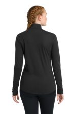 Sport-Tek Women's PosiCharge Tri-Blend Wicking 1/4-Zip Pullover - Image 2