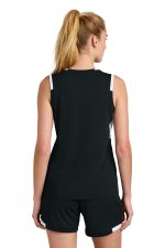 Sport-Tek Women's Club Sleeveless V-Neck LST441 - Image 2