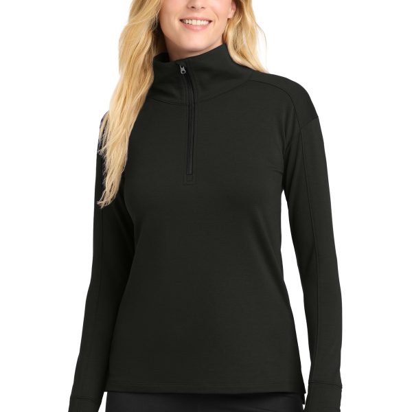 Sport-Tek Women's Sport-Wick Flex Fleece 1/4-Zip
