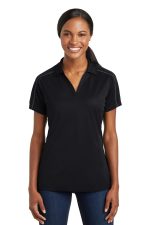 Sport-Tek Women's Micropique Sport-Wick Piped Polo
