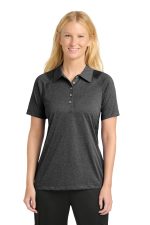 Sport-Tek Women's Heather Colorblock Contender ™ Polo