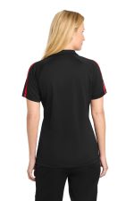 Sport-Tek Women's PosiCharge Micro-Mesh Colorblock Polo - Image 2