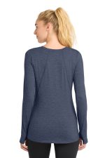 Sport-Tek Women's Exchange 1.5 Long Sleeve Crew - Image 2