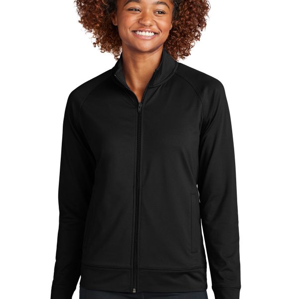 Sport-Tek Women's Sport-Wick Stretch Full-Zip Cadet Jacket LST857